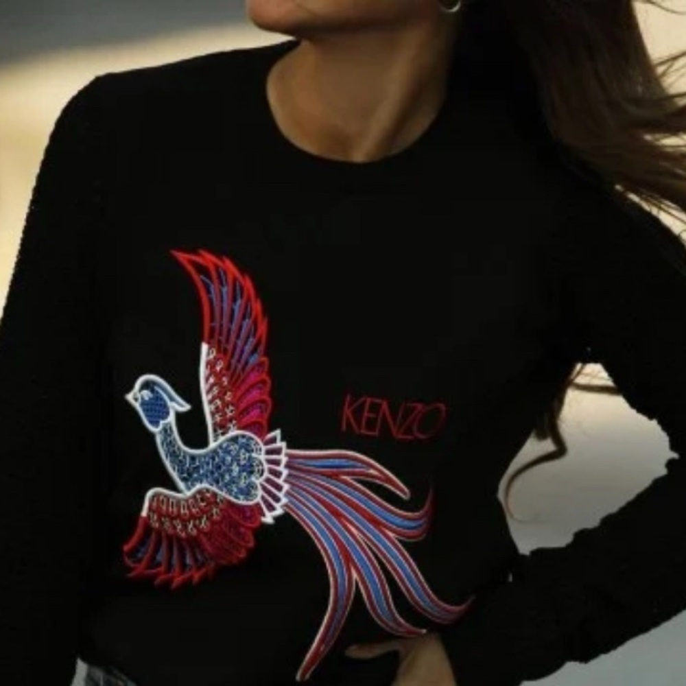 Kenzo Phoenix Logo Crew Knit